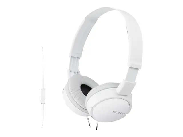 Sony MDR-ZX110 - Hodetelefoner - full størrelse - kablet - 3,5 mm ...
