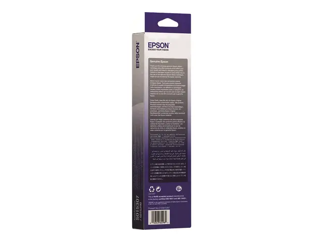 Epson - Svart - 24 pin - skriverbånd - for LQ 630, 630S