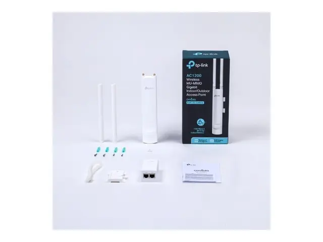 TP-Link EAP225-Outdoor - Trådløst tilgangspunkt - Wi-Fi 5 - 2.4 GH...