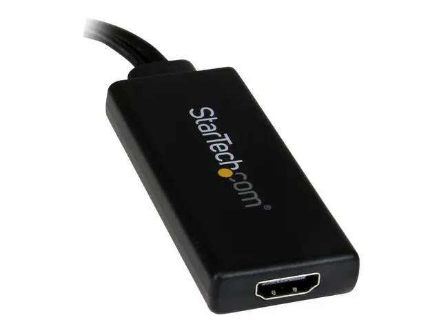 StarTech.com VGA to HDMI Adapter with USB Audio & Power - Portable...