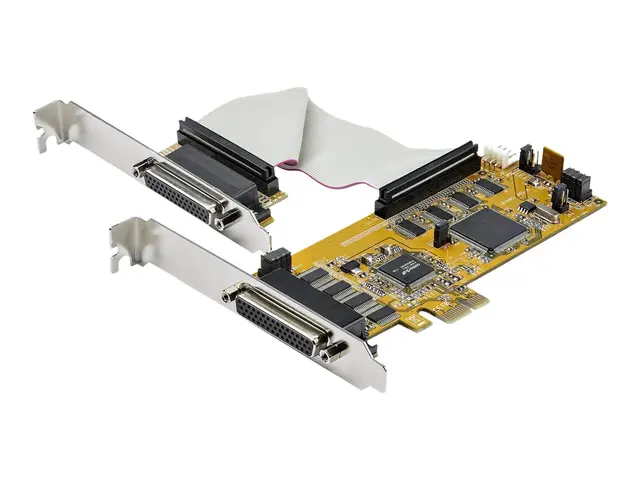StarTech.com 8-Port PCI Express RS232 Serial Adapter Card, PCIe 16...