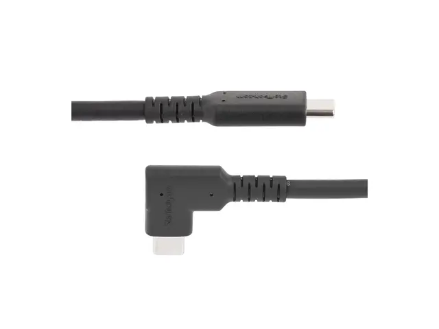 StarTech.com 6ft (2m) Rugged Right Angle USB-C Cable, USB 3.2 Gen ...