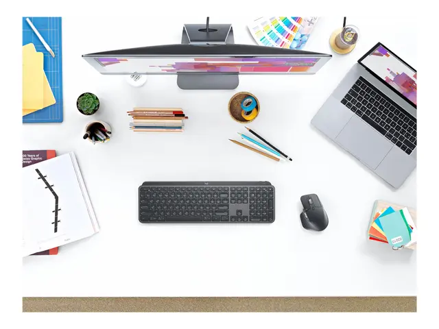 Logitech MX Keys for Business - Tastatur bakbelysning trådløs Blue...
