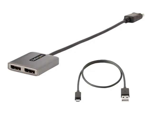 StarTech.com 2-Port DisplayPort MST Hub, Dual 4K 60Hz, DP to 2x Mo...