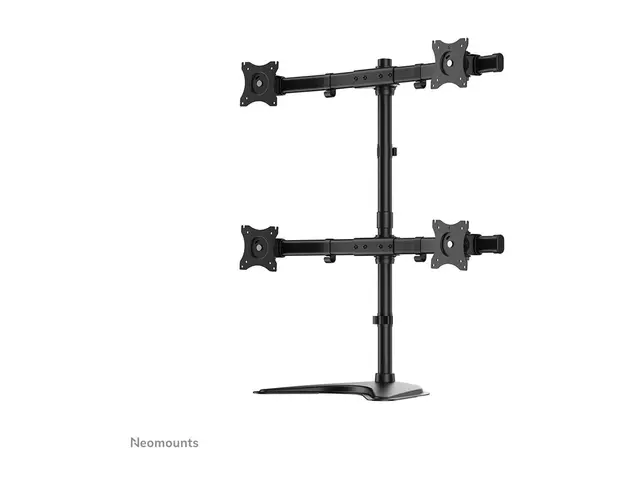 Neomounts NM-D335D4 - Stativ full bevegelse for 4 LCD-skjermer sva...
