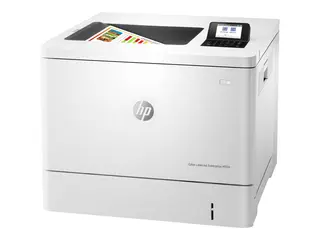 HP LaserJet Enterprise M554dn - Skriver farge - Dupleks - laser - A4/Legal - 1200 x 1200 dpi - inntil 33 spm (mono) / inntil 33 spm (farge) - kapasitet: 650 ark - USB 2.0, Gigabit LAN, USB 2.0 vert
