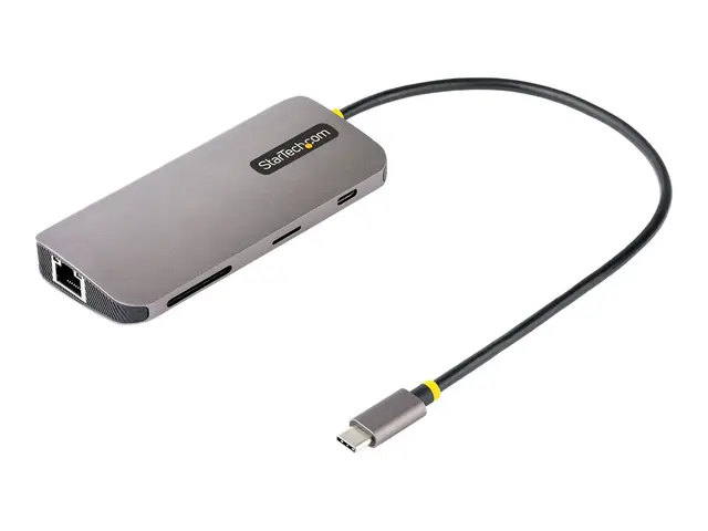 StarTech.com USB C Multiport Adapter, 4K 60Hz HDMI Video, 3 Pt 5Gb...