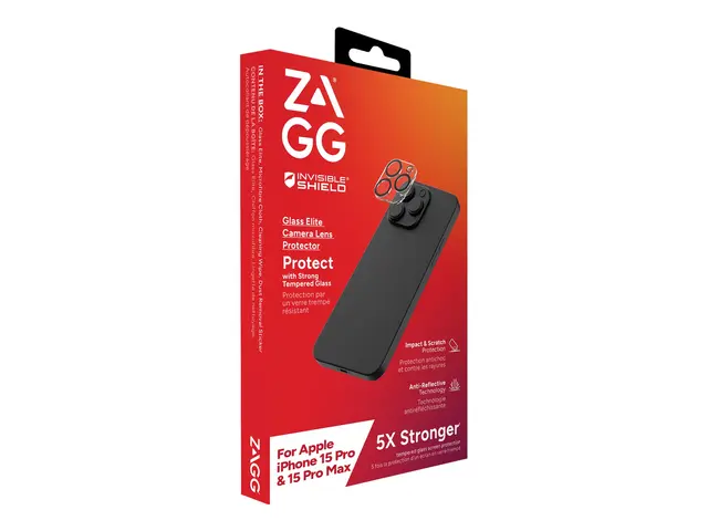 ZAGG InvisibleShield Glass Elite - Linsebeskytter for mobiltelefon...