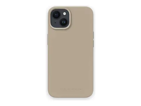 IDEAL OF SWEDEN - Baksidedeksel for mobiltelefon MagSafe-samsvar - v&#230;skesilikon, resirkulert polykarbonat - beige - for Apple iPhone 13, 14