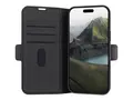 dbramante1928 Bergen Pro - Lommebok for mobiltelefon l&#248;svekt - plastikk - svart - for Apple iPhone 16 Plus