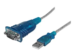StarTech.com 1 Port USB to Serial RS232 Adapter Prolific PL-2303 - USB to DB9 Serial Adapter Cable - RS232 Serial Converter (ICUSB232V2) - Seriell adapter - USB 2.0 - RS-232