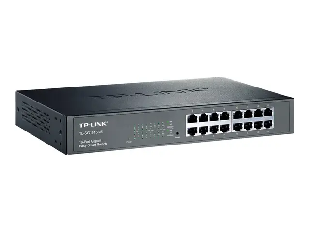 TP-Link JetStream TL-SG1016DE - Switch - Styrt - 16 x 10/100/1000 ...