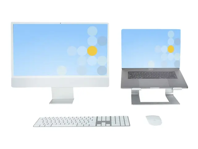 StarTech.com Laptop Stand for Desk, 5kg/11lb, Aluminum, Silver, Er...