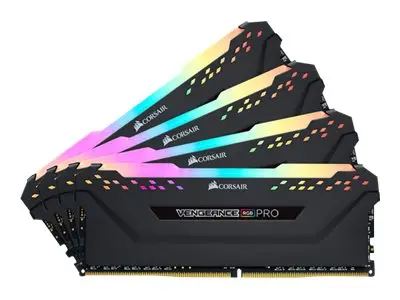 CORSAIR Vengeance RGB PRO - DDR4 sett 64 GB: 4 x 16 GB DIMM 288-pi...
