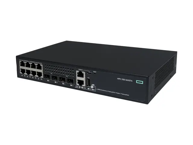 HPE Networking Comware 2150 8p 10M/100M/1G PoE+ 2p SFP 1G SFP+ 1G/...