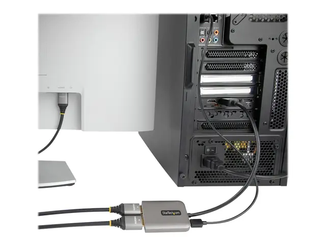 StarTech.com DP to Dual HDMI MST HUB, 4K 60Hz, DisplayPort Multi M...