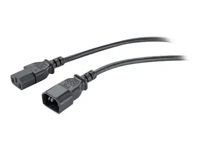 APC - Strømkabel power IEC 60320 C13 til C14 2.4 m svart for P/N: ...