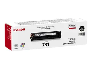 Canon 731 BK - Svart - original tonerpatron - for i-SENSYS MF623Cn, MF628Cw