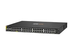 HPE Aruba Networking CX 6000 48p 10M/100M/1G Class4 PoE 4p SFP 1G 370W Switch Switch - Styrt - 48 x 10/100/1000 (PoE+) + 4 x Gigabit SFP (opplink) - side til side-luftflyt - rackmonterbar, veggmonterbar - PoE+ (370 W) - BTO