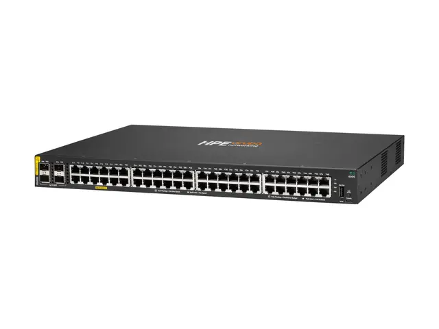 HPE Aruba Networking CX 6000 48p 10M/100M/1G Class4 PoE 4p SFP 1G ...