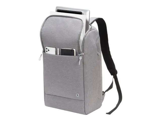 DICOTA Eco Motion - Notebookryggsekk 13" 15.6" lysegrå