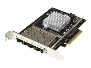 STARTECH 4 PORT PCIE NETWORK CARD WITH OPEN SFP+ - INTEL XL710 CHIP