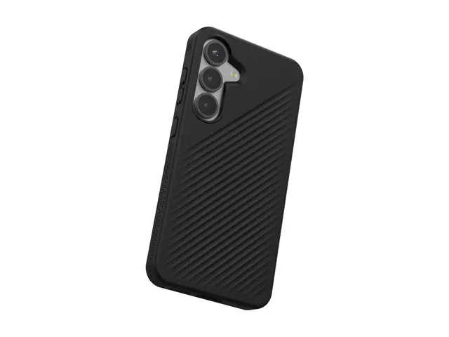 ZAGG Luxe - Baksidedeksel for mobiltelefon svart Samsung Galaxy S25