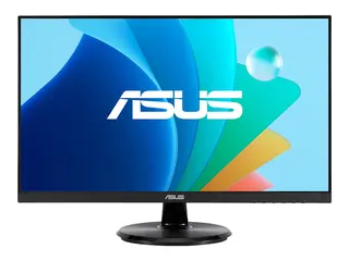 ASUS VA24DQFR - LED-skjerm - gaming 24" - 1920 x 1080 Full HD (1080p) @ 100 Hz - IPS - 250 cd/m² - 1000:1 - 1 ms - HDMI, VGA, DisplayPort - høyttalere - svart