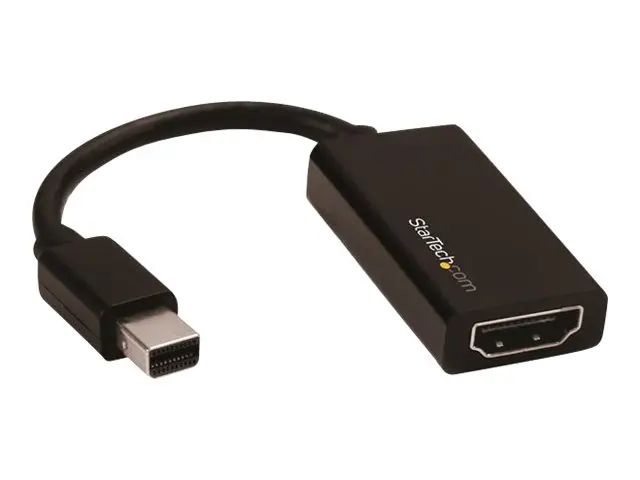 StarTech.com Mini DisplayPort to HDMI Adapter - 4K mDP to HDMI Con...
