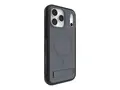 ZAGG Sedona Snap - Baksidedeksel for mobiltelefon MagSafe-samsvar - grafen - koksgrå - for Apple iPhone 17 Pro Max