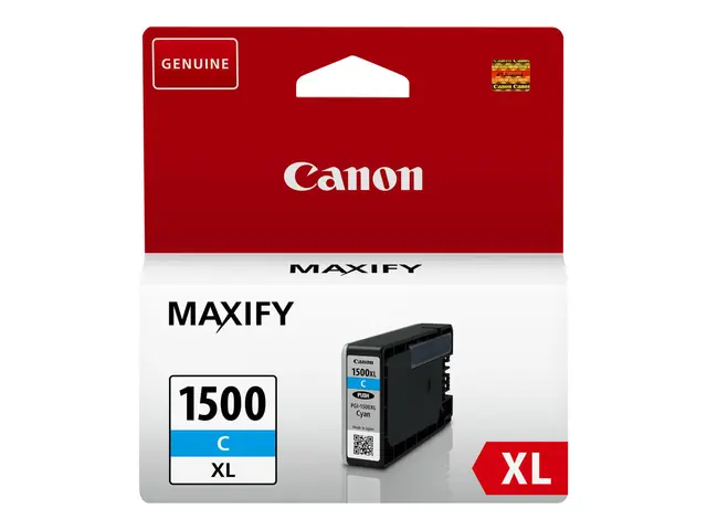 Canon PGI-1500XL C - 12 ml - Høy ytelse - cyan - original - blekkb...