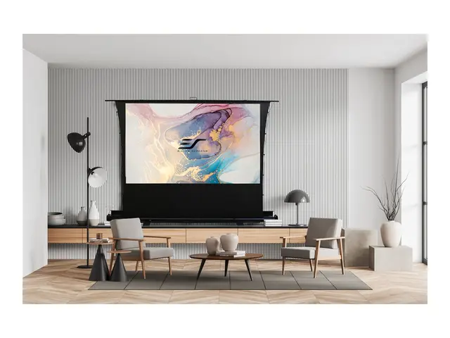 Elite Screens ezCinema Tab-Tension Series - Projeksjonsskjerm med ...