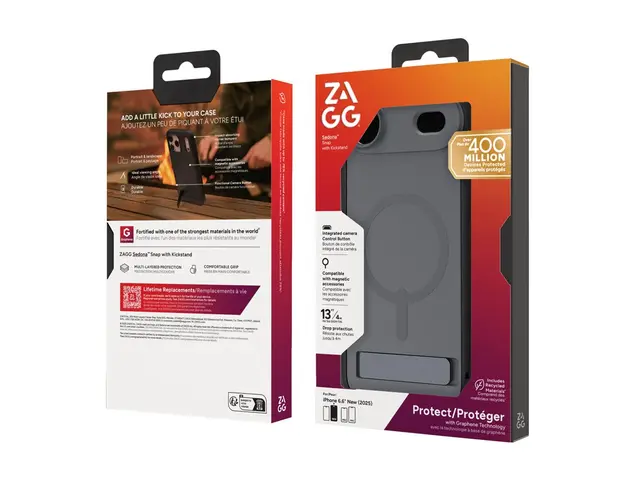 ZAGG Sedona Snap - Baksidedeksel for mobiltelefon MagSafe-samsvar ...