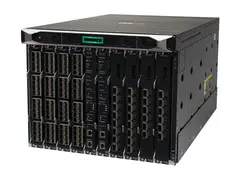 HPE Aruba 8400 8-slot Chassis - Switch - rackmonterbar med 3 x viftebrett, 18 x vifte, kabelstyring, X462 2-stangs rackskinnesett