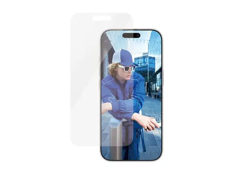 PanzerGlass - Skjermbeskyttelse for mobiltelefon klassisk passform - glass - for Apple iPhone 16 Pro