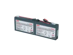 APC Replacement Battery Cartridge #18 - UPS-batteri 1 x batteri - blysyre - svart - for P/N: AP1250RM, PS450, SC1500, SC250RM1U, SC250RMI1U, SC450R1X542, SC450RM1U, SC450RMI1U