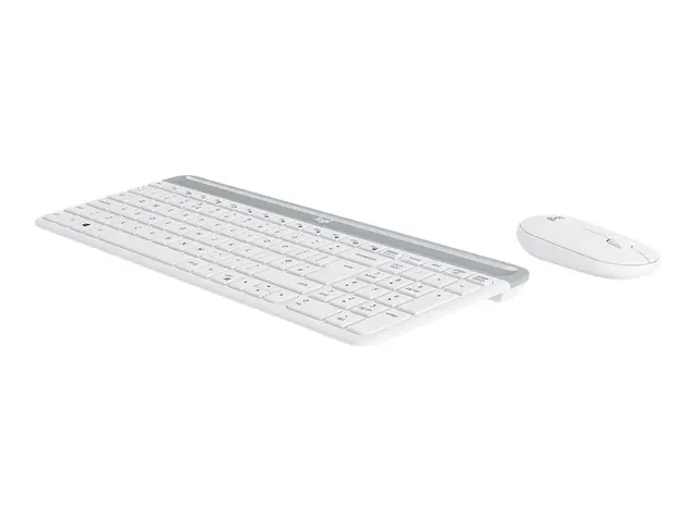 Logitech Slim Wireless Combo MK470 - Tastatur- og mussett - trådlø...