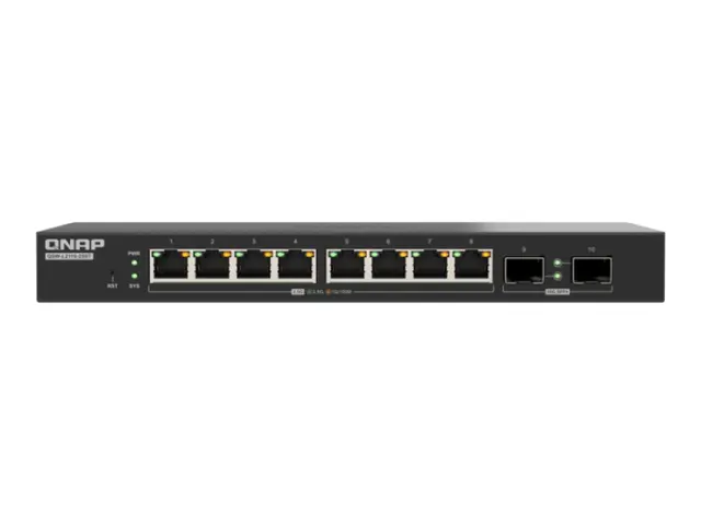 QNAP QSW-L2110-2S8T - Switch - Styrt - 8 x 2.5GBase-T + 2 x combo ...