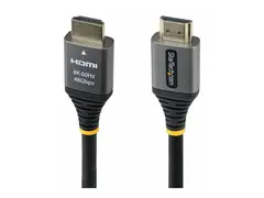 Startech - Ultra High Speed - HDMI-kabel HDMI hann til HDMI hann - 30 cm - skjermet - svart og sølv - 4K 120 Hz støtte, 8K 60Hz støtte, passiv