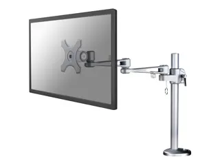 Neomounts FPMA-D935G - Monteringssett - full bevegelse for LCD-skjerm - sølv - skjermstørrelse: 10"-30" - malje, skrivebordsmonterbar