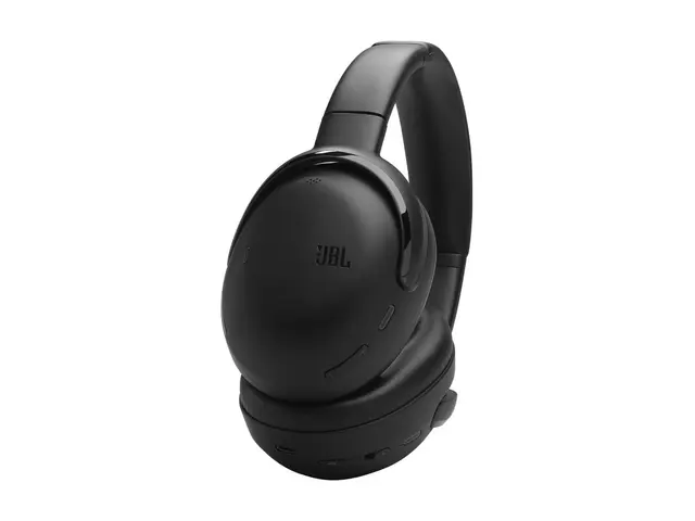 JBL Tour ONE M3 SMART TX - Hodetelefoner med mikrofon full størrelse - Bluetooth - trådløs, kablet - aktiv støydemping - 3,5 mm jakk, USB-C - svart - Zoom Certified 