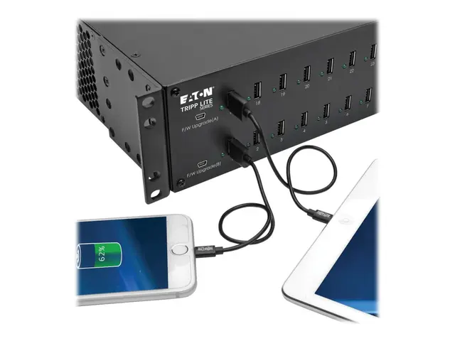 Eaton Tripp Lite Series 32-Port USB Charging Station with Syncing ...