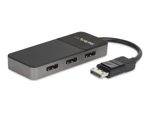 StarTech.com 3-Port Multi Monitor Adapter, DisplayPort 1.4 to 3x 4...