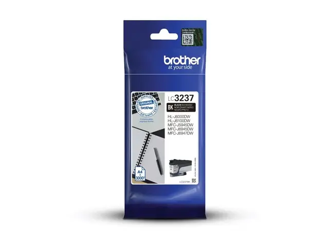 Brother LC3237BK - Svart original blekkpatron for HL-J6000DW, HL-J...