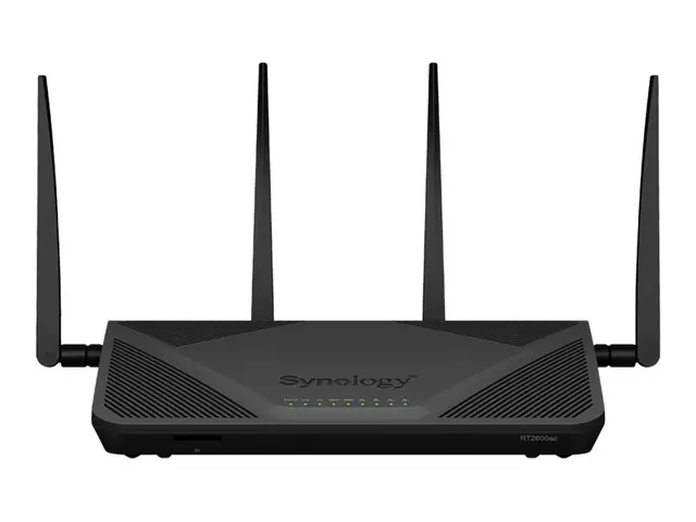 Synology RT2600ac - Trådløs ruter 4-portssvitsj 1GbE WAN-porter: 2...