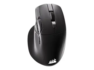 CORSAIR NIGHTSWORD v2 - Mus - stream deck, gaming høyrehendt - optisk - 8 knapper - trådløs, kablet - 2.4 GHz, Bluetooth, USB - USB Slipstream trådløs mottaker