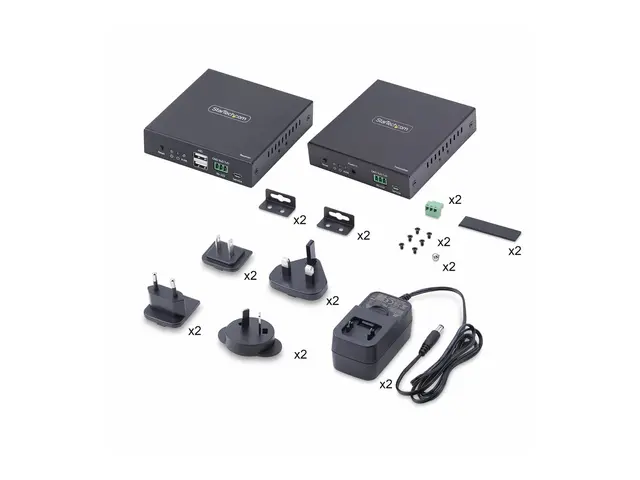 StarTech.com HDMI KVM Extender Over IP Network, 4K 60Hz, Driverles...