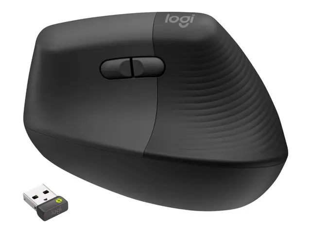 Logitech Lift for Business - Vertikal mus ergonomisk venstrehendt ...