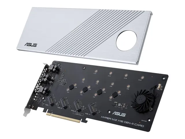 ASUS HYPER M.2 X16 GEN 4 CARD - Grensesnittsadapter Expansion Slot...