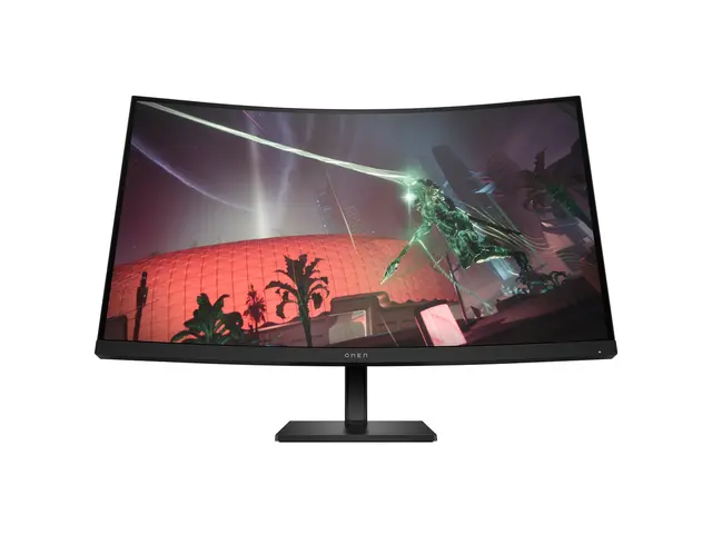 OMEN by HP 32c - LED-skjerm gaming 31.5" 2560 x 1440 QHD @ 165 Hz ...